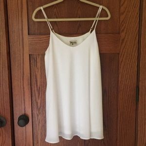 Show Me Your MuMu White Shift Dress